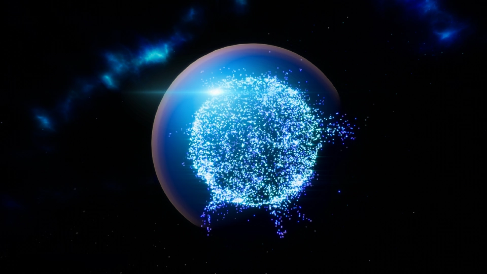 Newtraction Blue Orb